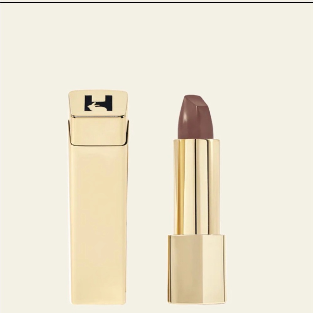 Hourglass cosmetics unlocked satin creme Lipstick taupe brown Larch